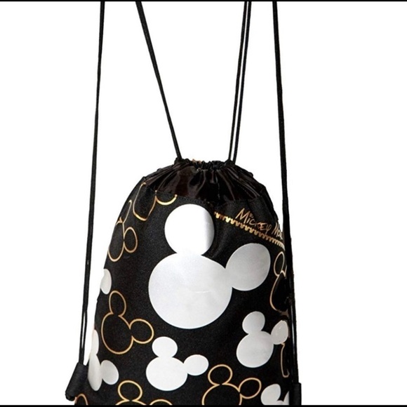 Disney Mickey Mouse Black Gold Silver Backpack main image 12